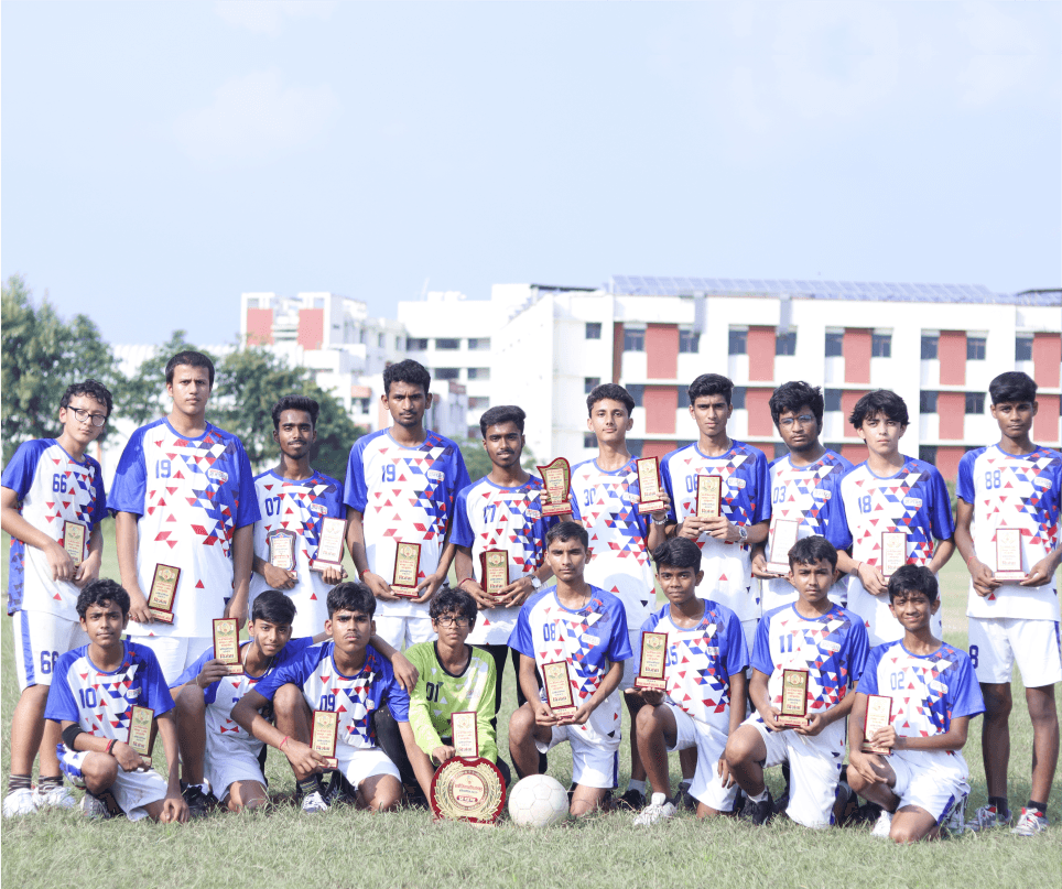 Gold Medal in Inter School Under 17 Football Tournament