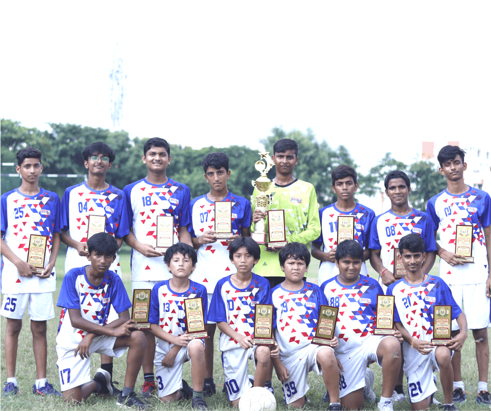 Gold Medal in Inter School Under 14 Football Tournament